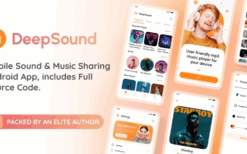 DeepSound Android (v3.4) Mobile Sound & Music Sharing Platform Mobile Android Application