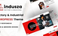 Indusza (v1.3) Industrial & Factory WordPress