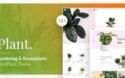 Plant (v1.0.0) Gardening & Houseplants WordPress Theme