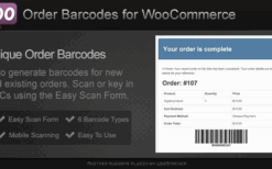 Order Barcodes for WooCommerce (v2.9)