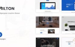 Milton (v1.2.3) Multipurpose Creative WordPress Theme