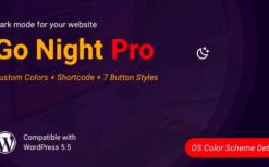 Go Night Dark Mode v1.1.2 WordPress Plugin