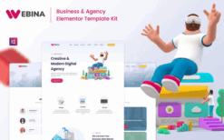 Webina – Business Agency & Startup Elementor Template Kit
