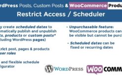 WordPress Posts & WooCommerce Products Scheduler v.5.6