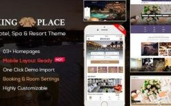 KingPlace (v1.2.11) Hotel, Spa and Resorts Booking WordPress Theme [NFIX]