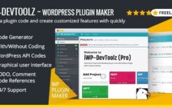 iWP-DevToolz (Pro) rev25.03.07 WordPress Plugin Maker + Code Generator