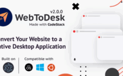 WebToDesk v2.0.0 Convert Your Website to a Native Desktop Application