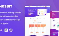 Hosbit (v1.0) WHMCS & Hosting WordPress Theme