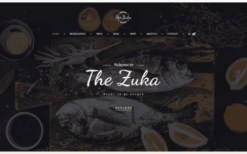 Zukares – Restaurant & Cafe Food Elementor Template Kit