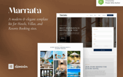 Marriata – Hotel & Resort Elementor Template Kit