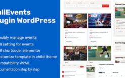 FullEvents (v1.3.0) Event Plugin WordPress