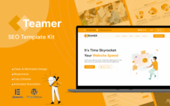 Teamer – SEO Marketing Elementor Template Kit