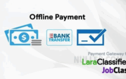 Offline Payment Gateway Plugin for LaraClassified and JobClass v4.1.3