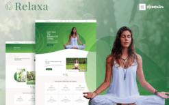 Relaxa – Yoga Teacher & Studio Elementor Template Kit