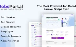 Jobs Portal v5.0 Job Board Laravel Script