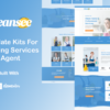 Cleansee – Cleaning Service Elementor Template Kit