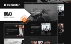 Hoax – Creative Agency Elementor Template Kit