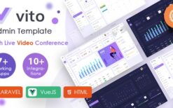 Vito v2.0.1 Vue, Laravel, HTML Admin Dashboard Template