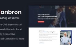 Ranbron (v3.2) Business and Consulting WordPress Theme