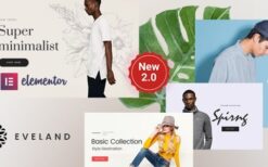 Eveland (v2.1.4) Modern AJAX enabled WooCommerce theme