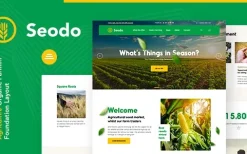 Seodo (v1.0.1) Agriculture Farming Foundation WordPress Theme