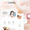 Cantiq – Beauty Spa Salon Therapy Elementor Template Kit