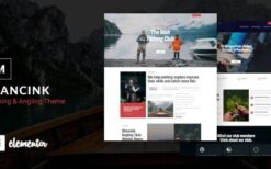 Mancink (v1.1) Fishing & Angling WordPress Theme