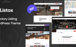 Listox (v1.0.0) Directory Listing WordPress Theme