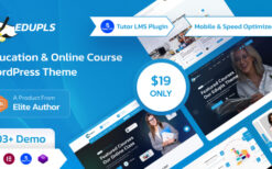 Edplus (v1.0.0) Education & Online Course WordPress Theme