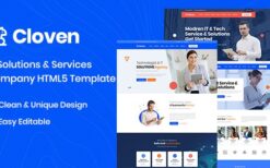 Cloven (May 4, 2023) IT Solutions And Services Company HTML5 Template
