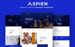 Aspien – Business Connecting Elementor Template Kit