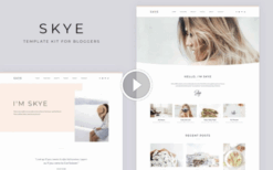 Skye – Modern Blog Elementor Template Kit