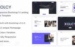Xolcy (v1.0) Bootstrap5 Creative Landing Page Template