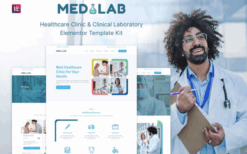 Medilab – Healthcare & Clinical Laboratory Elementor Template Kit
