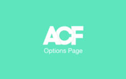 Options Page Add-on for ACF v1.2