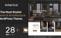 Interico v1.1.3 Interior Design & Architecture WordPress Theme