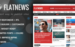 FlatNews (v6.1) Responsive Magazine WordPress Theme