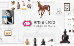 Crafts & Arts (v3.2) Handmade Artist WordPress Theme