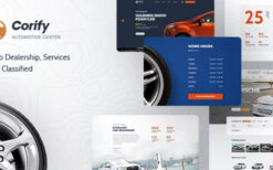 Corify v1.0.10 WordPress Car Listings Dealership Theme