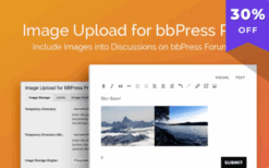 Image Upload for bbPress Pro v2.1.36