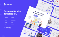 Sabertooth – Business Service Elementor Template Kit