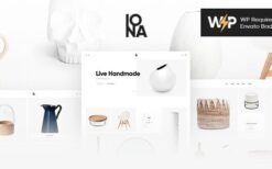 Iona (v1.0.12) Handmade & Crafts Shop WordPress Theme