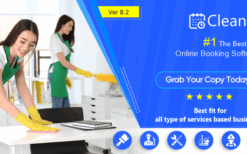 Cleanto (v8.4) Bookings management system for cleaners and cleaning companies