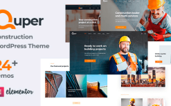 Quper (v1.19) Construction and Architecture WordPress Theme