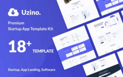 Uzino | Startup App Elementor Template Kit