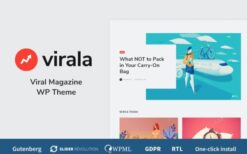 Virala v1.0.9 Viral Magazine WordPress Theme