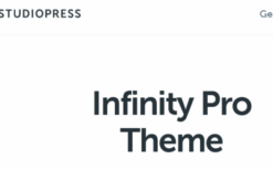 StudioPress Infinity Pro Genesis WordPress Theme v1.3.3