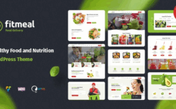 Fitmeal (v1.2.2) Organic Food Delivery and Healthy Nutrition WordPress Theme