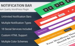 MyThemeShop WP Notification Bar Pro v1.2.1 WordPress Plugin