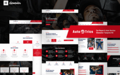 AutoTrics – Car Repair & Auto Service Elementor Template Kit